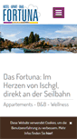 Mobile Screenshot of fortuna-ischgl.at